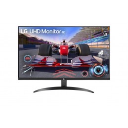 LCD Monitor|LG|31.5"|4K|Panel VA|3840x2160|16:9|4 ms|Speakers|Swivel|Pivot|Height adjustable|Tilt|Colour Black|32UR550-B