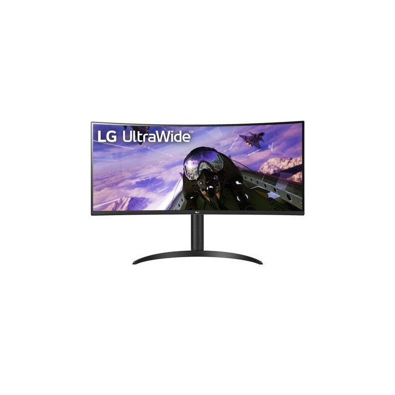 LCD Monitor|LG|34WP65CP-B|34"|Gaming/Curved/21 : 9|Panel VA|3440x1440|21:9|160Hz|Matte|1 ms|Speakers|Height adjustable|Tilt|Colo