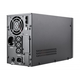 EnerGenie | Pure sine wave UPS with LCD display and USB | EG-UPS-PS1000-01 | 1000 VA | 800 W