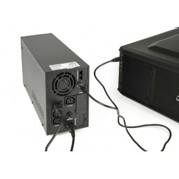 EnerGenie | Pure sine wave UPS with LCD display and USB | EG-UPS-PS1000-01 | 1000 VA | 800 W