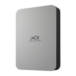 External HDD|LACIE|Mobile Drive Secure|STLR5000400|5TB|USB-C|USB 3.2|Colour Space Gray|STLR5000400