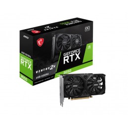 Graphics Card|MSI|NVIDIA GeForce RTX 3050|6 GB|GDDR6|96 bit|PCIE 4.0 16x|Dual Slot Fansink|2xHDMI|1xDisplayPort|RTX3050VEN2XE6GO