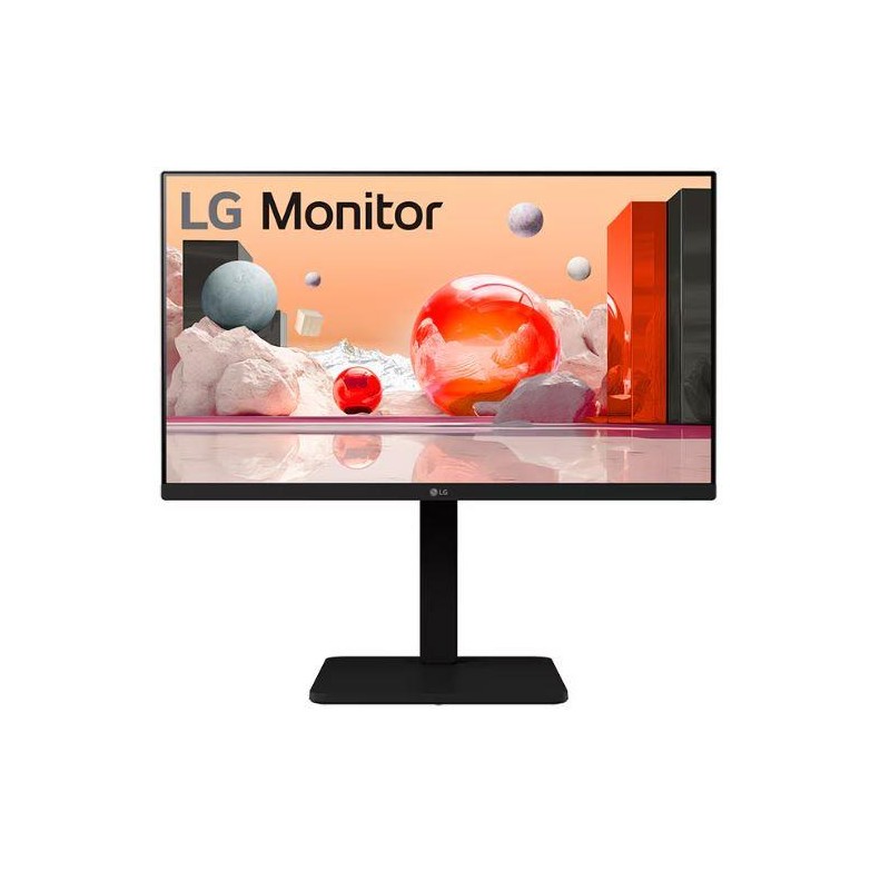 LCD Monitor|LG|24BA550-B|24"|Panel IPS|1920x1080|16:9|100 Hz|Matte|5 ms|Speakers|Swivel|Pivot|Height adjustable|Tilt|Colour Blac