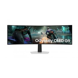 Monitor|SAMSUNG|Odyssey G9 G91SD|49"|Gaming/Curved|Panel OLED|5120x1440|32:9|144 Hz|0.03 ms|Tilt|Colour Silver|LS49DG910SUXEN