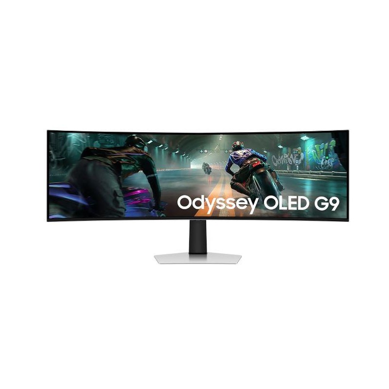 Monitor|SAMSUNG|Odyssey G9 G91SD|49"|Gaming/Curved|Panel OLED|5120x1440|32:9|144 Hz|0.03 ms|Tilt|Colour Silver|LS49DG910SUXEN