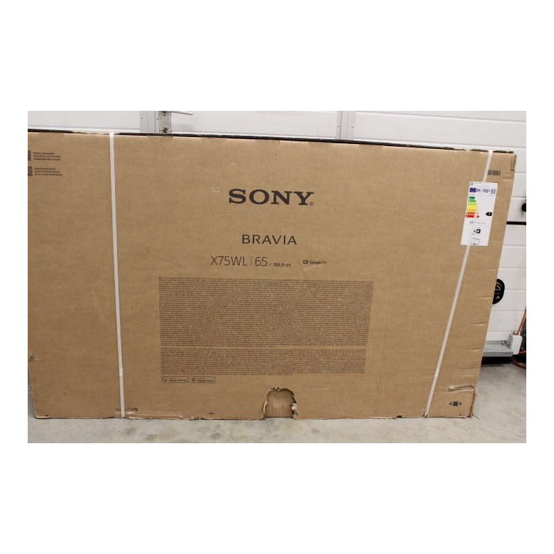 Sony | KD65X75WL | 65" (164 cm) | Android | QFHD | DAMAGED PACKAGING, UNPACKED