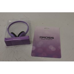 SALE OUT. Koss KPH8v Headphones, On-Ear, Wired, Violet | Koss | Headphones | KPH8v | Wired | On-Ear | DAMAGED PACKAGING | Violet