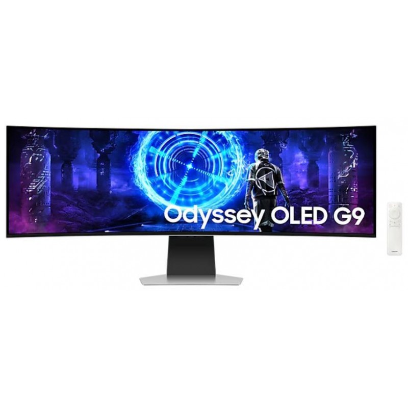 Monitor|SAMSUNG|49"|Gaming/Curved|5120x1440|32:9|0.03 ms|Speakers|Height adjustable|Tilt|Colour Silver|LS49DG950SUXEN