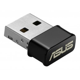 Asus | USB-AC53 NANO AC1200 Dual-band USB MU-MIMO Wi-Fi Adapter | 2.4GHz/5GHz | USB Dongle