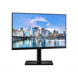 Samsung | Flat Monitor | LF24T450FQRXEN | 24 " | IPS | FHD | 16:9 | 75 Hz | 5 ms | 1920 x 1080 | 250 cd/m | HDMI ports quantity 