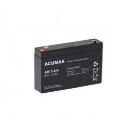 BATTERY 6V 7.2AH/AM7.2-6 ACUMAX EMU