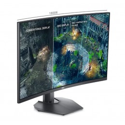 Dell | LCD Curved Gaming Monitor | S3222DGM | 31.5 " | VA | QHD | 16:9 | 165 Hz | 1 ms | 2560 x 1440 | 350 cd/m | HDMI ports qua