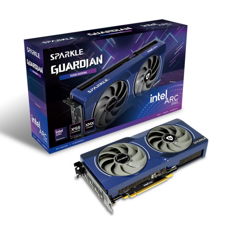 Graphics Card|SPARKLE|Intel Arc B580|12 GB|GDDR6|192 bit|PCIE 4.0 8x|SB580G-12G