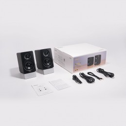 Edifier | Compact Desktop 2.0 Speakers | M60 | 66 W | Bluetooth | Black | 85 dB | Wireless connection