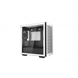 Deepcool | CH370 | Side window | White | Micro ATX | Power supply included No | ATX PS2