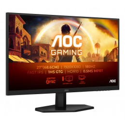 AOC 27G42E | 27 " | IPS | FHD | 16:9 | 180 Hz | 1 ms | 1920 x 1080 pixels | 300 cd/m | HDMI ports quantity 1 | Black