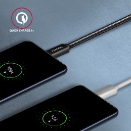 AXAGON SPEED + USB-C, USB 20Gbps Cable, 0.5 m | BUCM32-CM05AB | USB Type-C to USB Type-C
