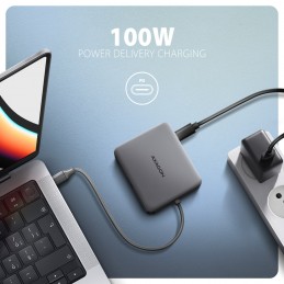AXAGON USB-C 5Gbps SuperSpeed 5in1 Hub | HMC-5HL