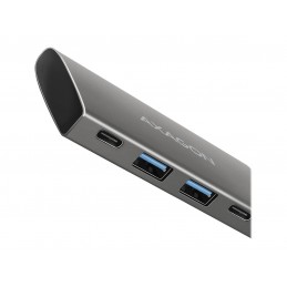 AXAGON SuperSpeed USB-C 10 Gbps SPEEDSTER 4 Hub | HMC-4G2