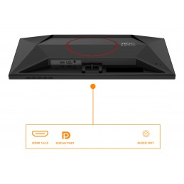 AOC 24G42E | 24 " | IPS | FHD | 16:9 | 180 Hz | 1 ms | 1920 x 1080 pixels | 300 cd/m | HDMI ports quantity 1 | Black