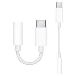 Cablexpert USB type-C plug to stereo 3.5 mm audio adapter cable, White | A-CM-3.5F-01