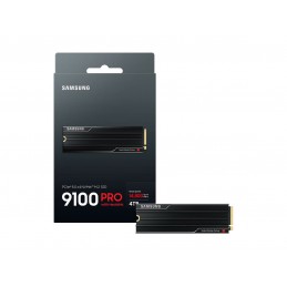Samsung 9100 PRO | 4000 GB | SSD form factor M.2 2280 | Solid-state drive interface PCIe 5.0x4 | Read speed 14800 MB/s | Write s