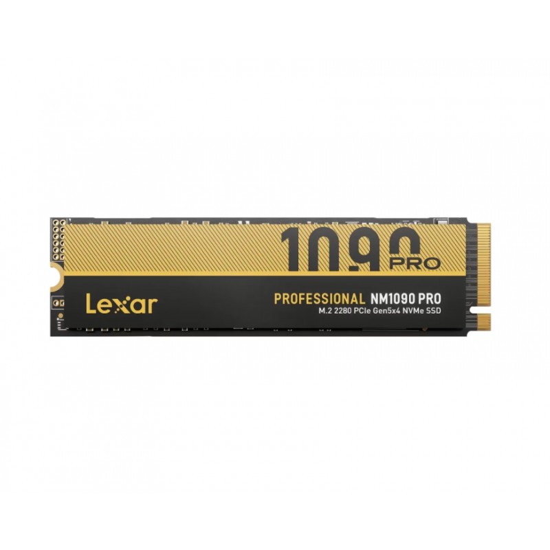 Lexar SSD | NM1090 Pro | 4000 GB | SSD form factor M.2 2280 | Solid-state drive interface PCIe Gen 5x4 | Read speed 14000 MB/s |