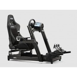 Next Level Racing | PU Leather & Suede | Reclining Seat | ERS5 Elite PU Leather & Suede Edition | Black