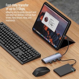 ColorWay 5-in-1 Docking Station | CW-HUB01