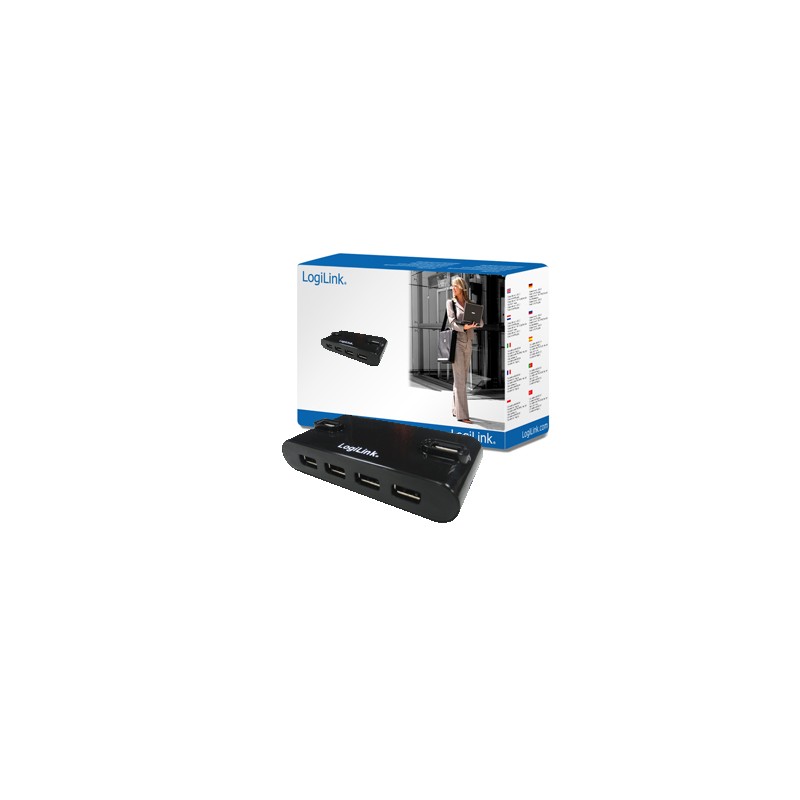 Logilink | USB 2.0 Hub-4 port whit power adapter