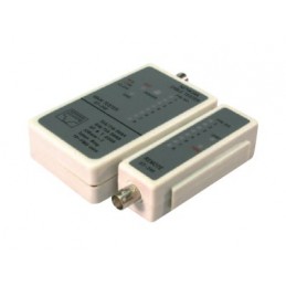 Logilink | Cable tester for RJ45 and BNC with remote unit