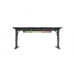 Genesis | Modular Gaming Desk | Holm 160 RGB | Anthracite Black