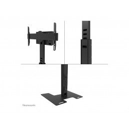 Neomounts MOVE Up FL45S-825BL1 TV floor stand - 37-75" - max 70 kg - manual h 104-157 cm - VESA 100x100-600x400 - lockable (excl