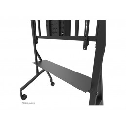 Neomounts MOVE Go XL FL50-575BL1 TV trolley - 65-110" - max 125 kg - manual h 129-139 cm - VESA 100x100-1100x600 - incl. hardwar
