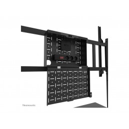 Neomounts MOVE Go XL FL50-575BL1 TV trolley - 65-110" - max 125 kg - manual h 129-139 cm - VESA 100x100-1100x600 - incl. hardwar