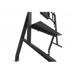 Neomounts MOVE Go XL FL50-575BL1 TV trolley - 65-110" - max 125 kg - manual h 129-139 cm - VESA 100x100-1100x600 - incl. hardwar