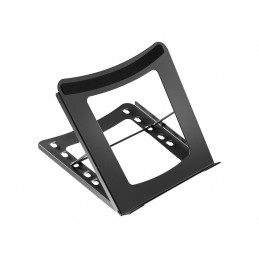 Neomounts NSLS075BLACK Laptop stand - 10-16" - max 5 kg - 5 height positions - foldable - compact - universal - black