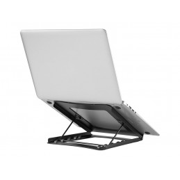 Neomounts NSLS075BLACK Laptop stand - 10-16" - max 5 kg - 5 height positions - foldable - compact - universal - black