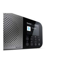 Sharp DR-P520(GY) OSAKA Pocket/Handheld Portable Digital Radio, Grey | Sharp