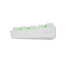 Genesis THOR 660 G2 | Gaming keyboard | Wireless/Wired | US | White | 2.4 GHz, Bluetooth, USB | Linear