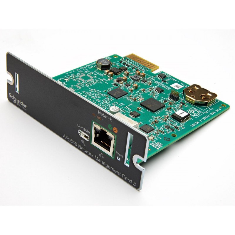 Schneider Electric Device monitoring and control, network management cards, NMC3, secure remote UPS monitoring and control | AP9
