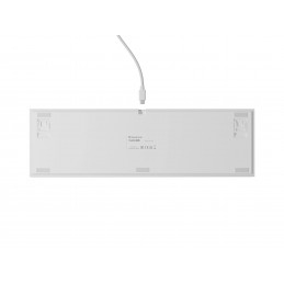 Genesis Thor 404 | Mechanical Gaming Keyboard | Wired | US | White | USB | Gateron Yellow Pro