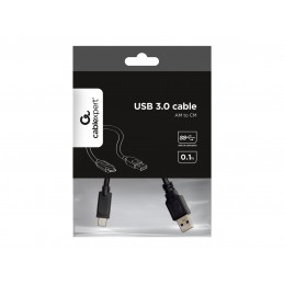 Cablexpert | USB 3.0 AM to Type-C cable (AM/CM), 0.1 m | CCP-USB3-AMCM-0.1M | USB 3.0 to Type-C