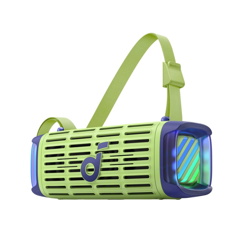 Anker Soundcore Speaker | Boom 3i | 50 W | Waterproof | Bluetooth | Green | Portable | Wireless connection