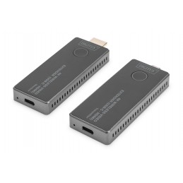 Digitus | 4K Wireless Video Extender, 30 m (USB-C - HDMI) | DS-55324 | Black/Silver