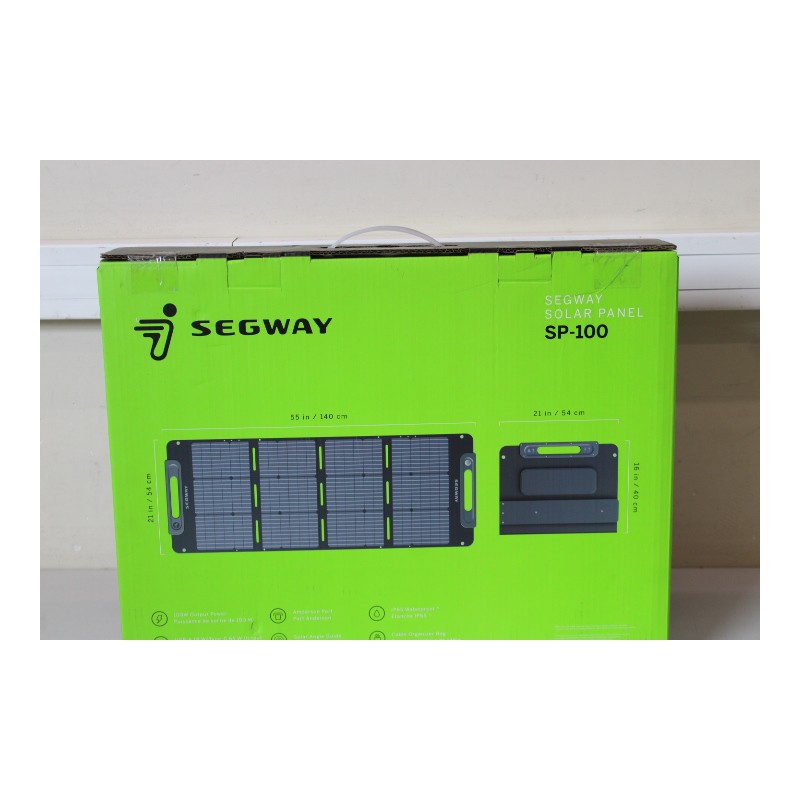 SALE OUT. | Segway | 100 W | Solar Panel 100 | Type-C, USB-A DEMO