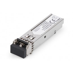 Digitus | Mini SFP Module | DN-81000 | 50-62.5/125 m MMF (Multi-Mode Fiber) | Multimode LC Duplex Connector | 1250 Mbit/s | Wave