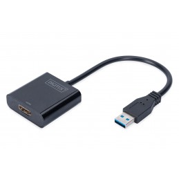 Digitus USB-A 3.2 Gen 1 to HDMI | Graphic Adapter | 0.15 m