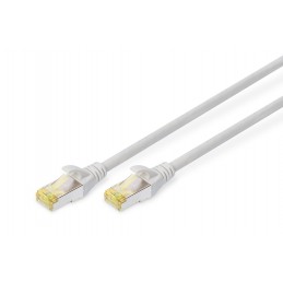 Digitus CAT 6A S/FTP | Patch cord | Length 15 m | Grey