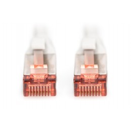 Digitus CAT 6 S/FTP | Patch cord | Length 15 m | Grey